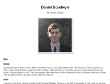 Tablet Screenshot of danielgoodwyn.com